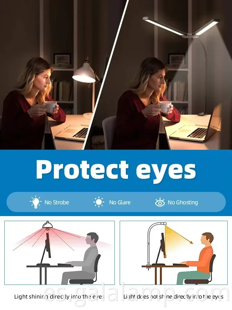 Editar lámpara de escritorio plegable regulable decorativa USB Edit USB Decorative Dimmable Foldable Desk Lamp